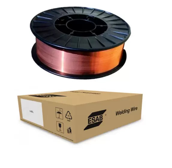 Arame solda mig 1,0mm rolo 15 kg ESAB WELD