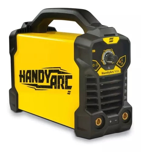 Máquina De Solda Inverter Esab Handyarc 162i Amarela E Preta 50hz/60hz 220v