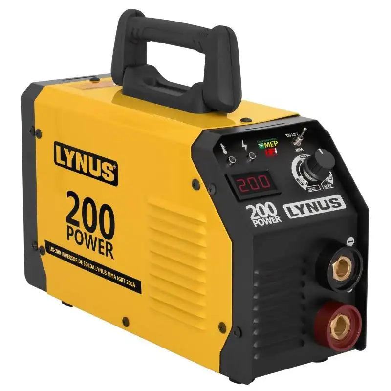 Máquina de Solda Inversora 200A Bivolt LIS 200 LYNUS