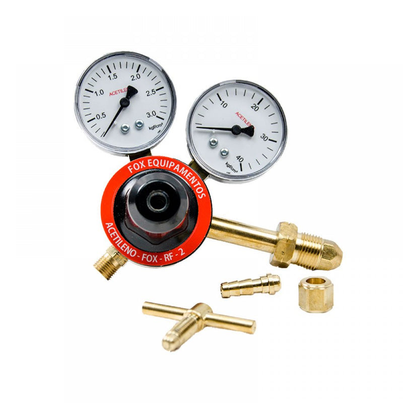 REGULADOR DE PRESSÃO FOX ACETILENO 45