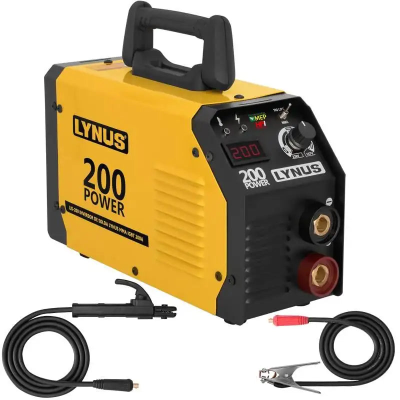 Máquina de Solda Inversora 200A Bivolt LIS 200 LYNUS