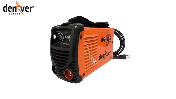 Máquina De Solda Inversora Agille Super DC 160A Bivolt - Denver